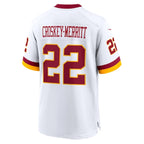 Jacory Croskey-Merritt Washington Commanders Nike Game Super Bowl Era Jersey - White