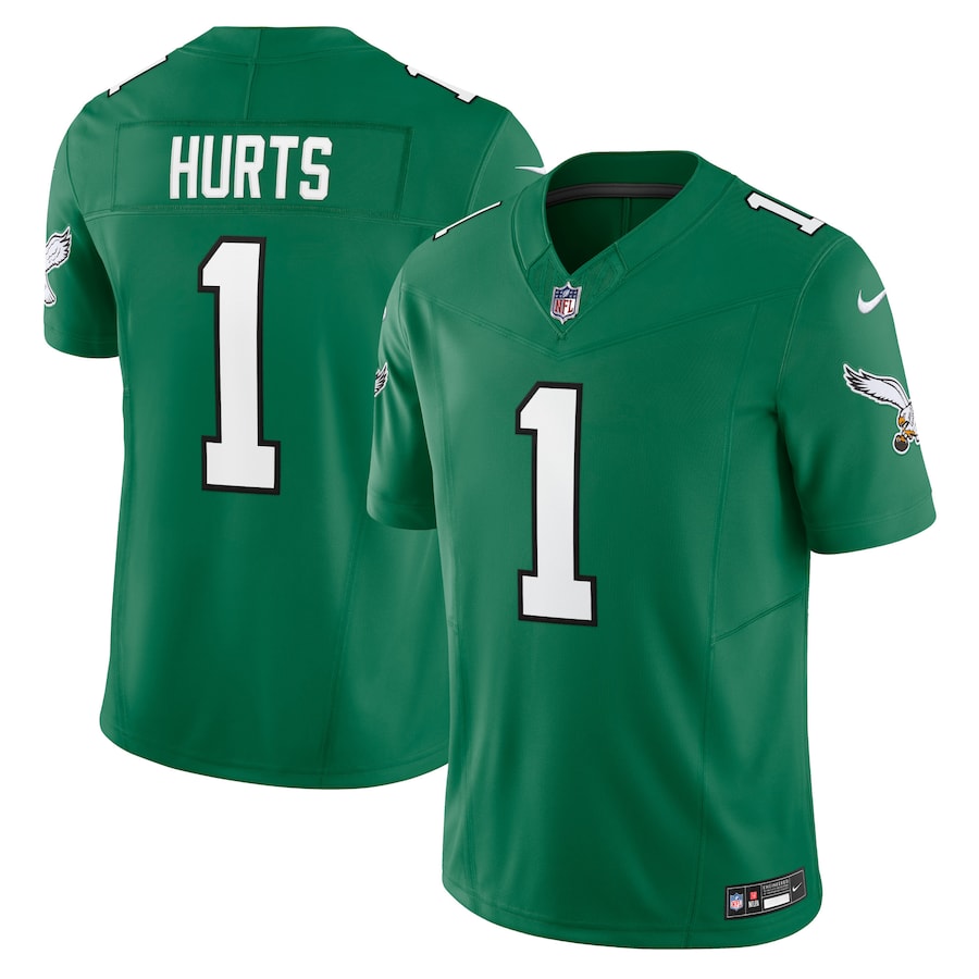 Jalen Hurts Philadelphia Eagles Nike Vapor F.U.S.E. Limited Jersey - Green/Black/Kelly Green/White
