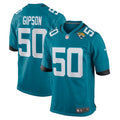 Trevis Gipson Jacksonville Jaguars Nike Team Game Jersey -  Teal