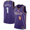 Devin Booker Phoenix Suns Nike Unisex 2024/25 Swingman Player Jersey - City Edition - Purple