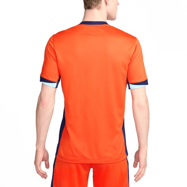 Netherlands National Team Nike 2024 Home Replica Blank Jersey - Orange