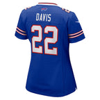 Ray Davis Buffalo Bills Nike Women's Game Jersey -  Royal