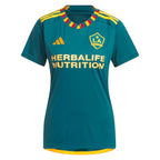 Riqui Puig LA Galaxy adidas Women's 2024 LA Kit Replica Player Jersey - Green/White
