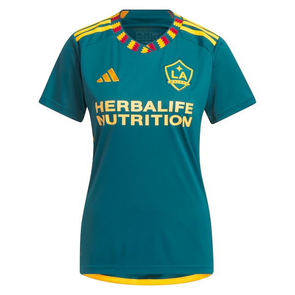 Riqui Puig LA Galaxy adidas Women's 2024 LA Kit Replica Player Jersey - Green/White