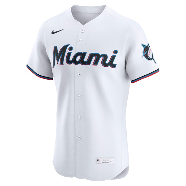 Sandy Alcantara Miami Marlins Nike Home Elite Jersey - White