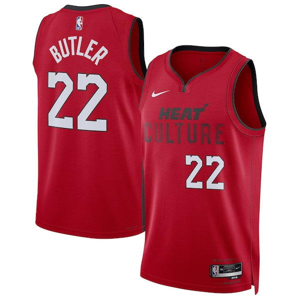 Jimmy Butler Miami Heat Nike Unisex 2024/25 Swingman Player Jersey - City Edition - Red