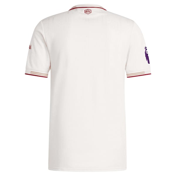 Arsenal adidas 2025/26 Third Authentic Jersey - White/Red/Blue