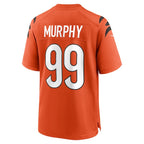 Myles Murphy Cincinnati Bengals Nike Team Game Jersey - Orange/White