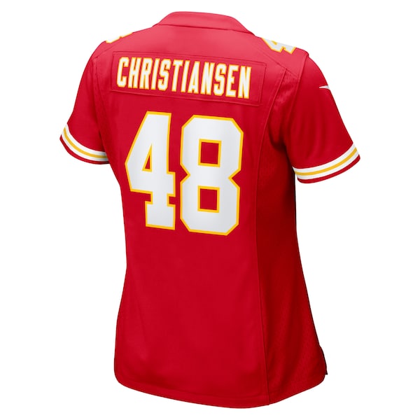 Cole Christiansen Kansas City Chiefs Nike Women's Game Player Jersey - Red