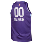 Jordan Clarkson Utah Jazz Nike Youth 2024/25 Swingman Player Jersey - City Edition - Purple
