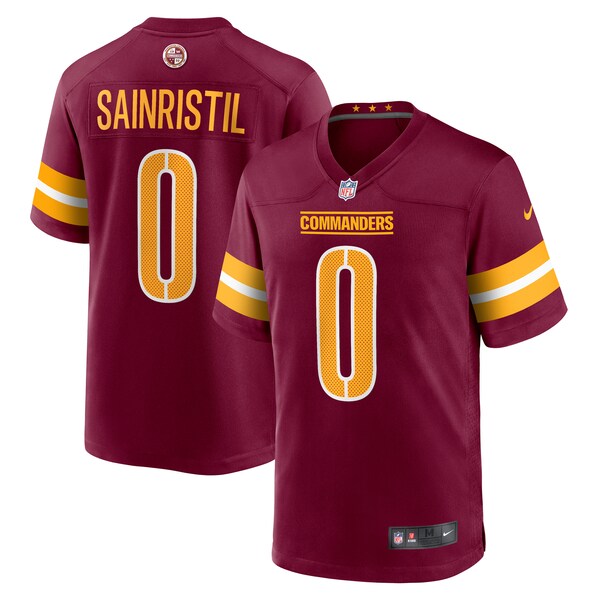 Mike Sainristil Washington Commanders Nike  Game Jersey -  Burgundy