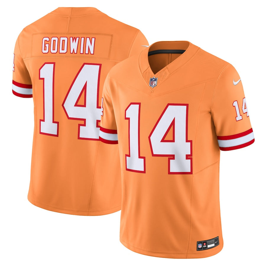 Chris Godwin Tampa Bay Buccaneers Nike Throwback Vapor F.U.S.E. Limited Jersey - Orange