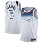 Anthony Edwards Minnesota Timberwolves Nike Unisex 2024/25 Swingman Player Jersey - City Edition - White