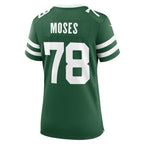 Morgan Moses New York Jets Nike Women's Game Jersey - Legacy Green