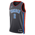 Shai Gilgeous-Alexander Oklahoma City Thunder Nike Unisex Swingman Jersey - Icon Edition - Gray