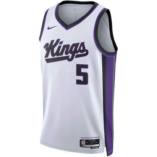 De'Aaron Fox Sacramento Kings Nike Unisex Swingman Jersey - Association Edition - White/Black