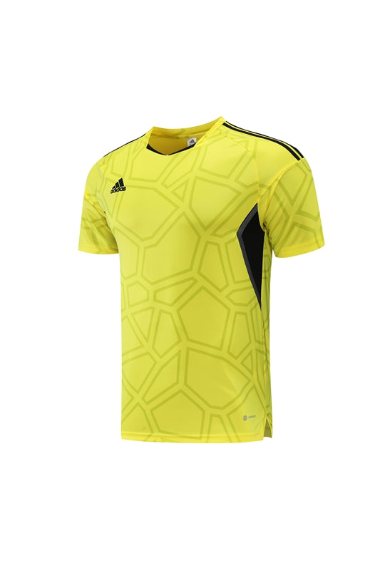 Adidas Short Sleeve Training Jersey Set - AD01- Yellow/Black