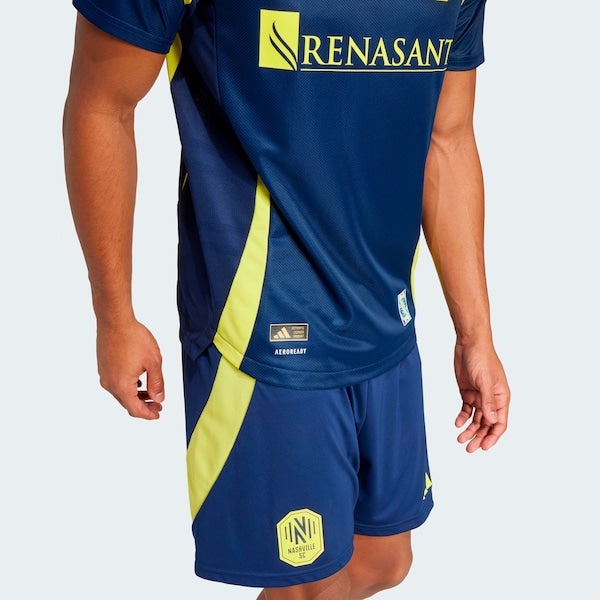 Nashville SC adidas 2025 The Heart Of Nashville Kit Authentic Jersey - Navy