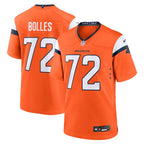 Garett Bolles Denver Broncos Nike Team Game Jersey -  Orange