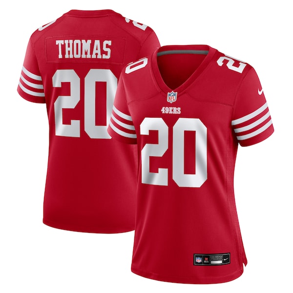 Ambry Thomas San Francisco 49ers Nike Women's  Game Jersey -  Scarlet