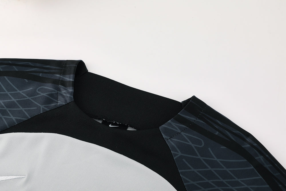 Nike Short Sleeve Training Jersey Set-ND07- White/Grey