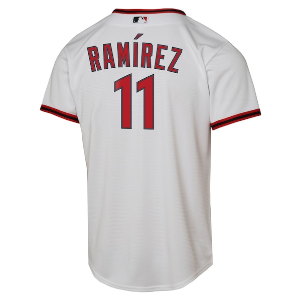 Jose Ramirez Cleveland Guardians Nike Youth Home Replica 2.0 Player Jersey - White