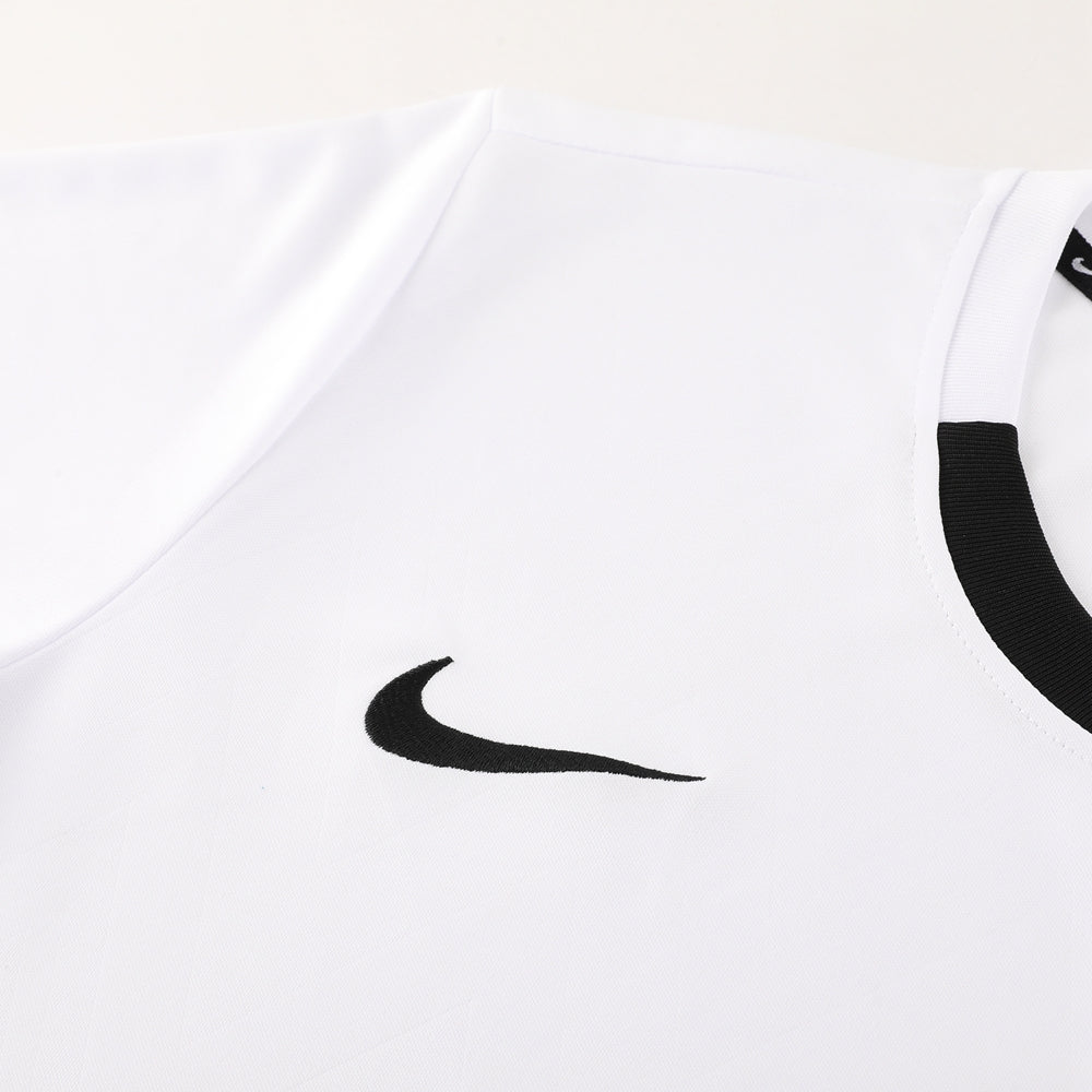 Nike Short Sleeve Training Jersey Set-ND06- White/Black