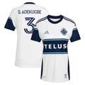 Samuel Adekugbe Vancouver Whitecaps FC adidas Women's 2025 The Peak Replica Player Jersey - White