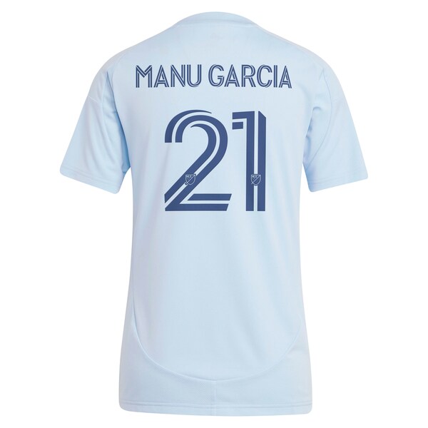 Manu Garcia Sporting Kansas City adidas Women's 2025 One KC Replica Player Jersey - Light Blue