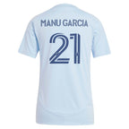 Manu Garcia Sporting Kansas City adidas Women's 2025 One KC Replica Player Jersey - Light Blue