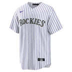 Nolan Jones Colorado Rockies Nike Home Replica Jersey - White