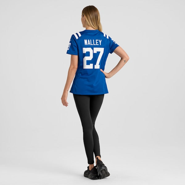 Justin Walley Indianapolis Colts Nike Women's Team Game Jersey -  Royal