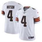Deshaun Watson Cleveland Browns Nike 2020 Vapor Limited Jersey - White/Brown