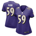 Malik Hamm Baltimore Ravens Nike Women's  Game Jersey -  Purple