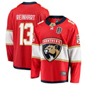 Sam Reinhart Florida Panthers  2025 Stanley Cup Final Home Breakaway Player Jersey - Red