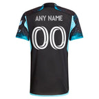 Minnesota United FC adidas 2024 Starry Night Authentic Custom Jersey - Black