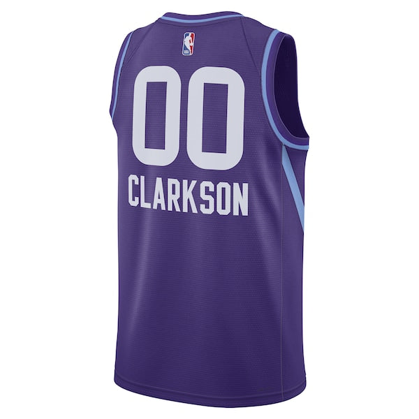 Jordan Clarkson Utah Jazz Nike Unisex 2024/25 Swingman Player Jersey - City Edition - Purple