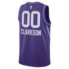 Jordan Clarkson Utah Jazz Nike Unisex 2024/25 Swingman Player Jersey - City Edition - Purple