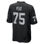 Andrus Peat Las Vegas Raiders Nike Team Game Jersey -  Black