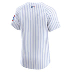 Chicago Cubs Nike Home Elite Jersey - White