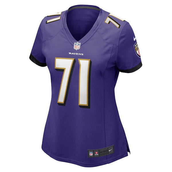Malaesala Aumavae-Laulu Baltimore Ravens Nike Women's  Game Jersey -  Purple