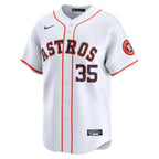 Justin Verlander Houston Astros Nike Home Limited Player Jersey - White