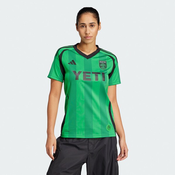 Austin FC adidas Women's 2025 The Heartbeat Kit Replica Jersey - Green