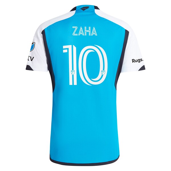 Wilfried Zaha Charlotte FC adidas 2024 The Carolina Kit: Explore Authentic Player Jersey - Blue