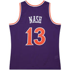 Steve Nash Phoenix Suns 2001/02 Hardwood Classics Swingman Jersey - Purple/White