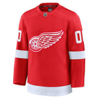Detroit Red Wings  Home Premium Custom Jersey - Red/White