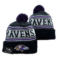 BALTIMORE RAVENS KNIT HAT