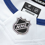 Tampa Bay Lightning  Away Premium Custom Jersey - White/Black/Blue