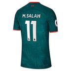 Mohamed Salah Liverpool Nike 2022/23 Third Authentic Player Jersey - Teal