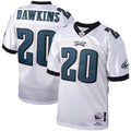 Brian Dawkins Philadelphia Eagles 2004 Authentic Throwback Retired Player Jersey - White/Black